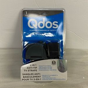 *SALE*.  Qdos 2in1 anti-tip tv straps